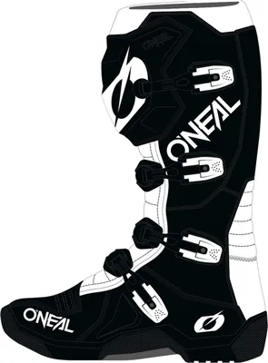 Obrázok produktu pre Oneal 3Srs topánky Mx Black/White Veľkosť: 10/43