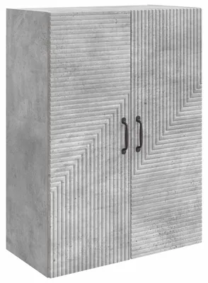 Obrázok produktu pre Nástenná skrinka Betónovo sivá 66 x 34,5 x 90 cm