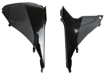 Immagine prodotto di Copertura filtro aria UFO PLAST in 2 pezzi per KTM SX SX-F Racing 125 - 450 cc, anni di produzione 2013 - 2016, colore: nero