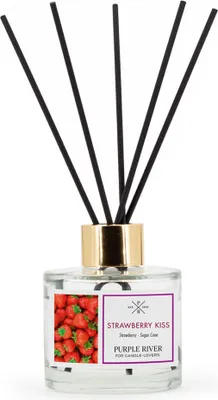Image de Diffuseur à bâtonnets en verre 100 ml - Parfum longue durée