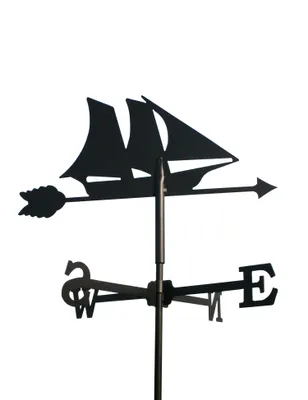 Produktbild von SvenskaV Wetterfahne Windjammer / Segler klein in schwarz
