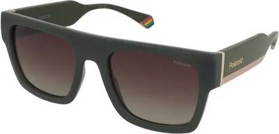 Produktbild von Polaroid PLD 6224/S/X GREEN/ BROWN SHADED POLARIZED 54/20/140 Uni Sonnenbrillen
