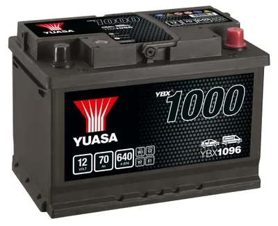 Produktbild von YUASA YBX1000 Starterbatterie 12V 70Ah 640A/EN L3 für Auto LKW Batterie