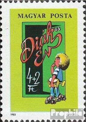 Produktbild von Briefmarken Ungarn 1983 Mi 3598A (kompl.Ausg.) postfrisch Jugend-Briefmarkenausstellung