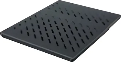 Produktbild von Rittal Rack - Regal - RAL 9005 - 0.5U - 48.3 cm (19")