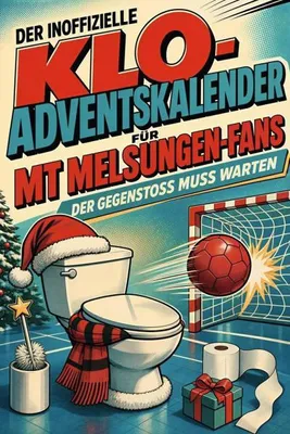 Produktbild von Der inoffizielle Klo-Adventskalender für MT Melsungen-Fans