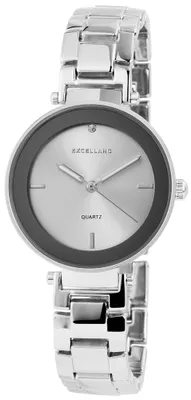 Produktbild von Excellanc Damenuhr mit Metallarmband