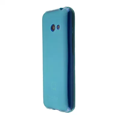 Obrázok produktu pre caseroxx ochranný obal TPU kryt kompatibilný s Alcatel 3088 / 3088X, gumená taška na mobilný telefón modrá