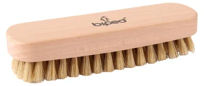Obrázek produktu pro Kartáč na boty buková dřevo - Přírodní štětiny - 15,5 x 4,4 cm - Světlý - Na hladkou kůži