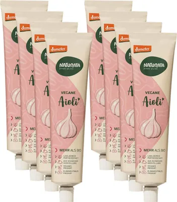 Produktbild von Vegane Aioli in der Tube, 8 x 190 ml