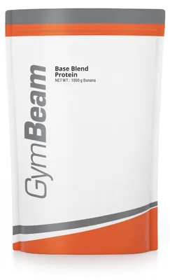 Produktbild von GymBeam - Base Blend Protein, 1000 g, Banane