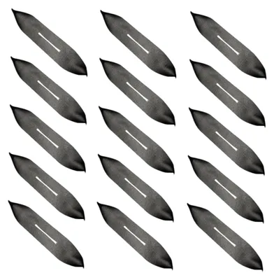 Produktbild von Rutschfeste Schwammhüllen in Schwarz für Kleiderbügel, 50 Stück, 38x7x0,4 cm