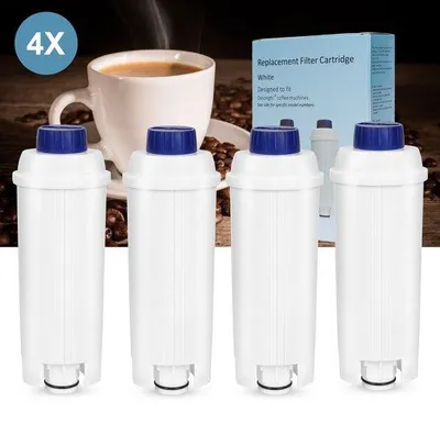 Produktbild von Kaffeefilter für Delonghi-Kaffeeautomaten, 4 Stück, für DLSC002 ECAM ESAM ETAM Serie