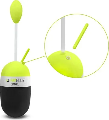 Image de DELPHIN CKG FatBODY, flotteur pour silure, vert néon, 101002868