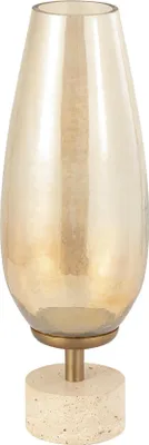 Produktbild von PTMD - Sajeth Laterne - Gold - 17,5 x 17,5 x 57 cm