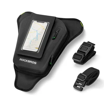 Image de ROCKBROS Sacoche de réservoir moto Sacoche de réservoir moto avec bandoulière