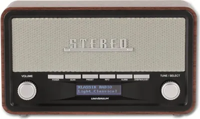 Obrázek produktu pro Universum DAB+/FM rádio DR 350-21, Bluetooth, Holzoptik