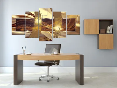 Zdjęcie produktu dla Obraz akustyczny Abstrakcja 200x100 cm Obrazy Pianka akustyczna Wysokowydajny pochłaniacz dźwięku Izolacja akustyczna Płótno 5 szt Fototapeta Akustyka pomieszczenia Izolacja akustyczna a-A-0257-b-o