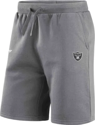 Produktbild von Fanatics - NFL Las Vegas Raiders Primary Logo Fleece Shorts : Grau 3XL Farbe: Grau Größe: 3XL