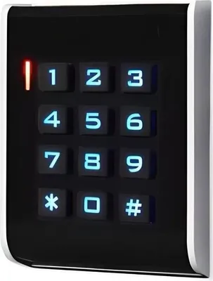 Obrázok produktu pre Káblová kódovacia klávesnica SCS Sentinel CodeAccess A, pre motorizáciu brány, 12 V, 100 používateľov, čierna