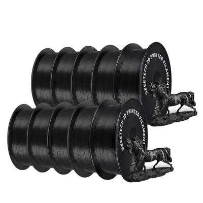 Obrázok produktu pre PLA vlákno, priemer 1,75 mm, šetrné k životnému prostrediu, vysoká pevnosť, čierne