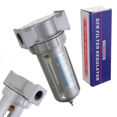 Obrázek produktu pro Vzduchový filtr, separátor, odlučovač oleje, dehydrátor Technic AF80 - 40 mikronů 1/2"