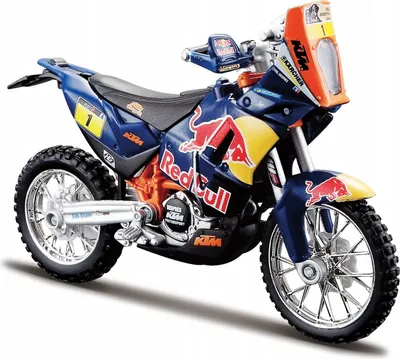 Image de Bburago 1:18 RedBull Cycle KTM 450 Rallye 51071
