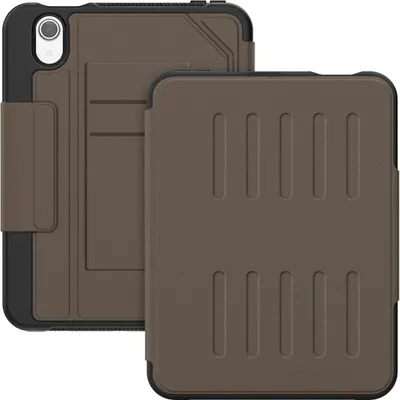 Produktbild von Mobigear Magnetic Folio iPad Mini 6 (2021) Hülle Klapphülle + Stifthalter - Braun