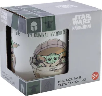 Image de Kubek Star Wars: The Mandalorian z uroczym Baby Grogu, 325 ml, ceramika