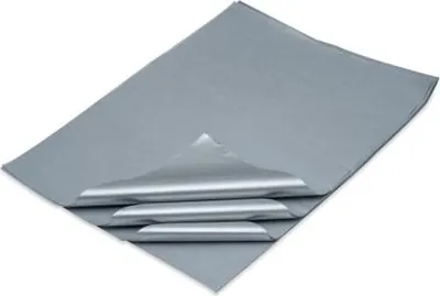 Image de Papier cadeau 38 x 50 cm argenté 100 feuilles