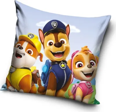 Produktbild von Paw Patrol Kissenbezug: Kissen - 40cm x 40cm