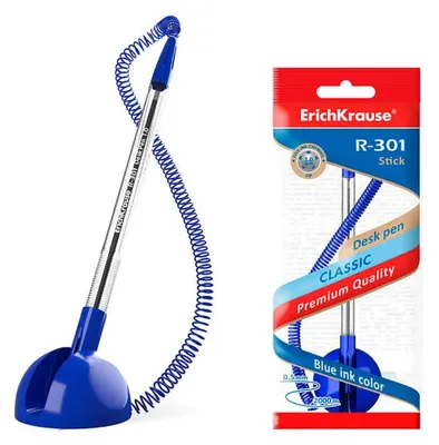Produktbild von Erichkrause R-301 Desk Stift Blau  Kinder Blau One Size