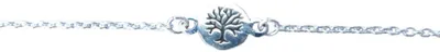 Produktbild von Armband "Baum des Lebens" 0,7cm Silber 925 mit 20cm Silberkette