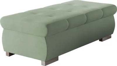 Produktbild von MIRJAN24 Polsterhocker Orkan Groß, Moderne Sitzhocker vom Hersteller, Holzkonstruktion, 120x60x39 cm (Farbe: Uttario Velvet 2954)