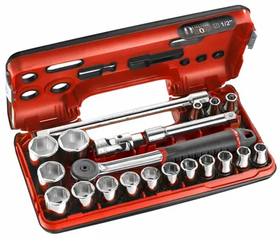 Produktbild von Facom Steckschluessel-Set 1/2Z 21-tlg