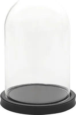 Produktbild von Clayre & Eef Glocke Ø 17x25 cm Schwarz Glas