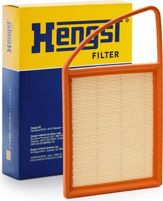 Produktbild von Luftfilter HENGST FILTER E1036L passend für PEUGEOT 2008 Kombi (CU) Filtereinsatz