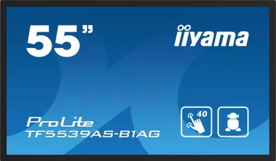 Immagine prodotto di IIYAMA 139.0cm(54,6") TF5539AS-B1AG 16:9 M-Touch 2xHDMI+DP (Speditionsversand)