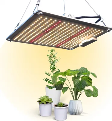Image de Mobiclinic, lampe pour plantes, GrowLight, 100W, spectre complet, gradation en 10 étapes, LED haut de gamme, , fonction de gradation, efficacité 2,8 mmol/J, légumes, fleurs