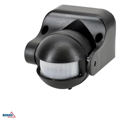 Productafbeelding van PIR-bewegingsmelder, 1200 W, 180°, zwart