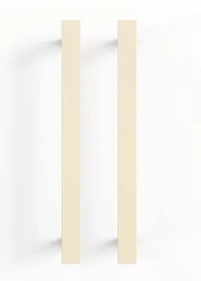 Imagen del producto de Soporte para toallas NALI, juego de 2 unidades – Tubo de acero | Color avellana | Marca Metallbude