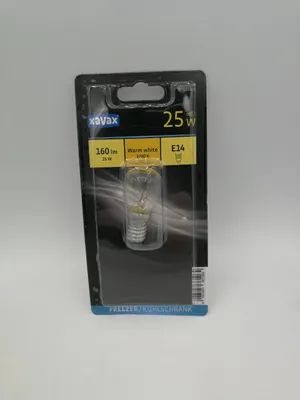 Produktbild von Xavax 00112493, 25 W, E14, 1000 h, Warmweiß, 160 lm, klar