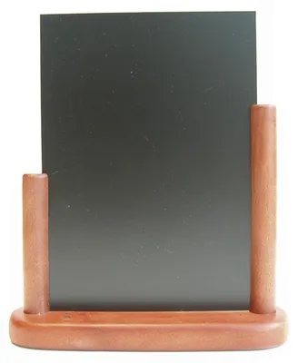 Produktbild von 1x Tisch-Kreidetafel mahagoni 15x21cm