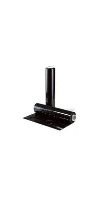 Produktbild von Handstretchfolie Breite 500mm Länge 300m schwarz blickdicht Stärke 23µ TRANSPAK