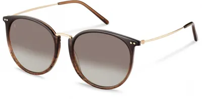 Produktbild von Rodenstock R3333 Brown gradient 55/18/145 Damen Sonnenbrillen