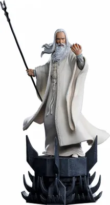 Immagine prodotto di Il Signore degli Anelli Deluxe BDS Art Scale Statua in resina 1/10 Saruman (29 cm)