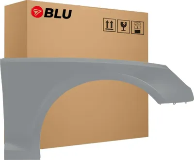 Image de BLU Aile Compatible avec Audi A4 B9 S4 LIFT LX7R Droite Grau MonsunGrau | 2019- | Avant | Peint| Prêt à Monter | Acier