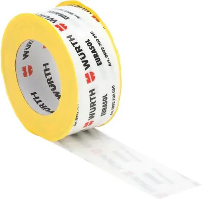 Produktbild von 6 Rollen Würth Eurasol Befestigungsband Unterspannbahn einseitig 60mm x 25m 0992700050