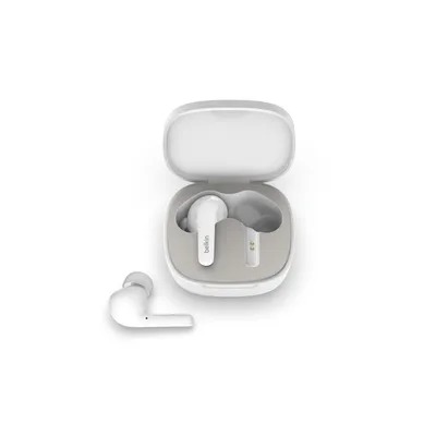 Produktbild von Belkin SOUNDFORM Flow, Kabellos, Anrufe/Musik, Kopfhörer, Weiß