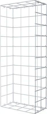 Produktbild von Anbaugabione Typ 2 100 cm x 20 cm x 40 cm (L x H x T), Maschenweite 10 cm x 10 cm, C-Ring